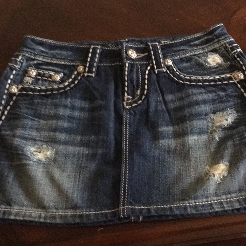 Miss Me jean skirt size 25